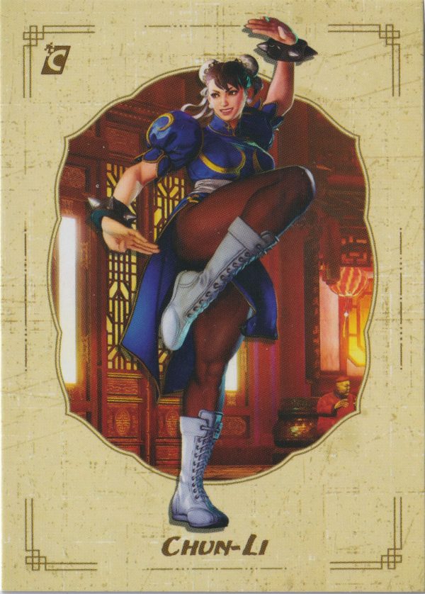 SF-03 a trading card from Cardsmith's Street fighter set