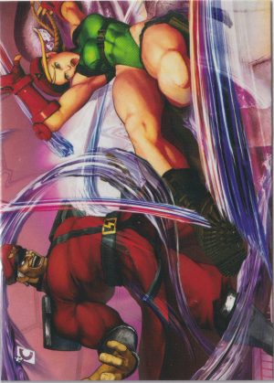SF-VS1 a trading card from Cardsmith's Street fighter set