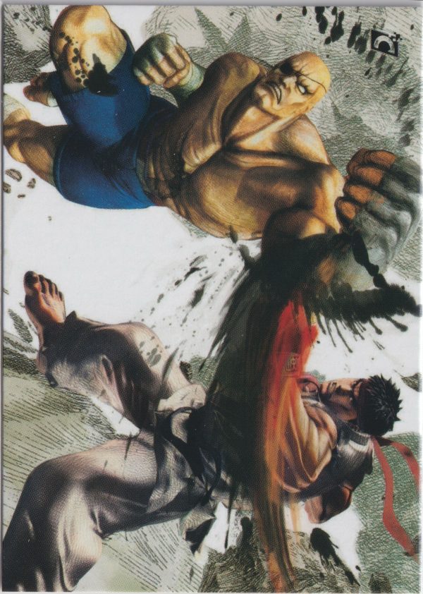 SF-VS2 a trading card from Cardsmith's Street fighter set