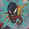 SPM01-SSR18 a trading card from the incredible Spiderman 60th Anniversary set by Zhenka