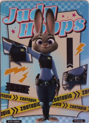 ZT01-SSR01 a trading card from card.fun's Zootopia focused Disney 100 set