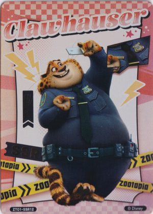 ZT01-SSR12 a trading card from card.fun's Zootopia focused Disney 100 set