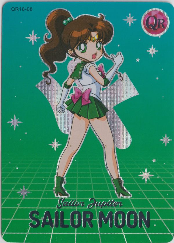QR18-08 a trading card from the TRMP Sailor Moon 31st anniversary set