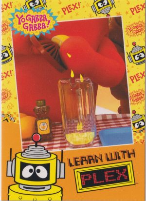 Lemonaide, Card 50 from Press Pass's colorful trading cards set featuring the OG Yo Gabba Gabba television show