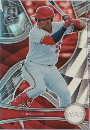 Juan Soto, card 41 a trading card from Panini's Baseball Chronicles 2021