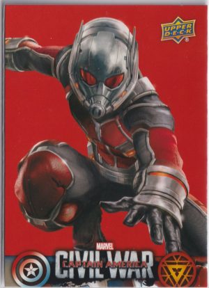 Black Panther: CW20 trading card from the Marvel Civil War set