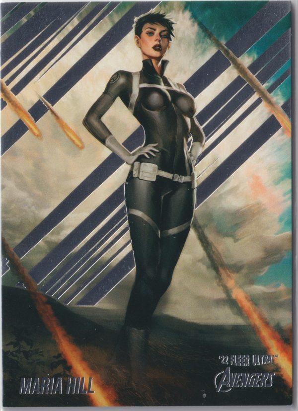 Maria Hill, card 42 from Upper Deck's "Fleer Ultra Avengers '22" release