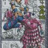 JJR-SSR-013 trading card from JoJo's Bizarre Adventure "Rainbow" box