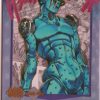 JOJO-MR-StoneFree trading card from JoJo's Bizarre Adventure "Big Blue" box