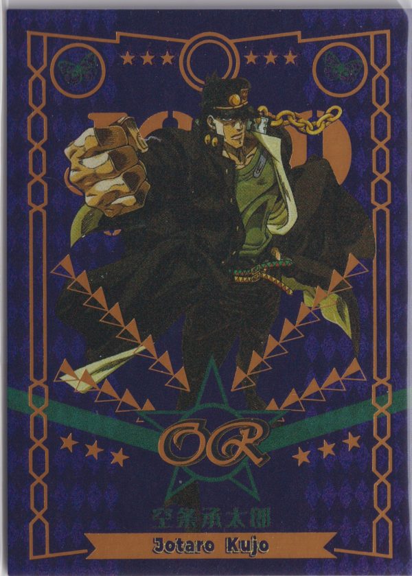 JOJO-OR-010 trading card from JoJo's Bizarre Adventure "Big Blue" box