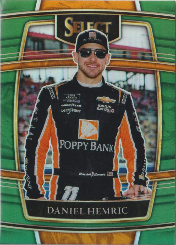 Daniel Hemric on card 05 from Panini's 2021 Nascar Chronicles set of trading cards