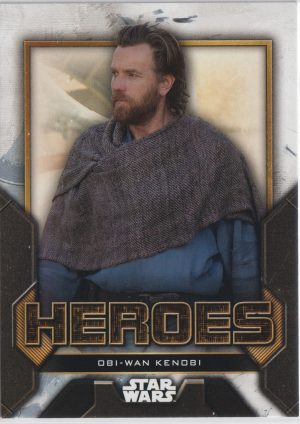 OBI-H-3 a trading card from the Topps Obi-Wan set