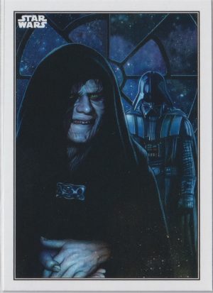The Emperor card CC-11 from Topps' 2023 Flagship trading cards set. This is the low-end retail offering, it still has many parallels, insert sets and a full suite of rare autographed chase cards.