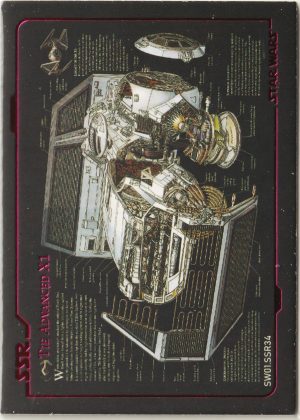 SW01.SSR34 trading card, from star wars pre release 2023.