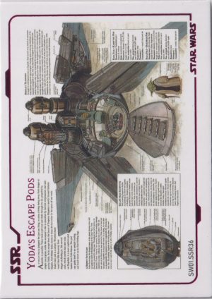 SW01.SSR36 trading card, from star wars pre release 2023.