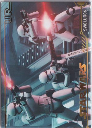 SW01.UR06 trading card, from star wars pre release 2023.