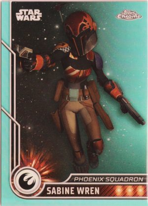 SWC23-58T trading card from Topps' 2023 Star Wars Chrome release