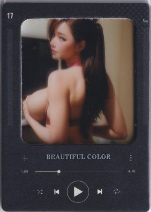 BC_MUSIC_17 a trading card from Mosiac's excellent waifu set: Beautiful Color. This set features hyper-realistic AI artwork styles