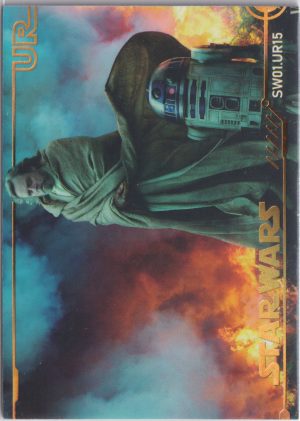 SW01.UR15, a trading card from the amazing Star Wars Pre Release set by Step Inn Games Ltd now known as Cartoon House