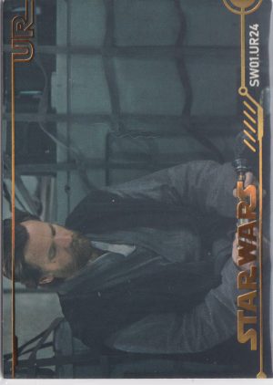 SW01.UR24, a trading card from the amazing Star Wars Pre Release set by Step Inn Games Ltd now known as Cartoon House
