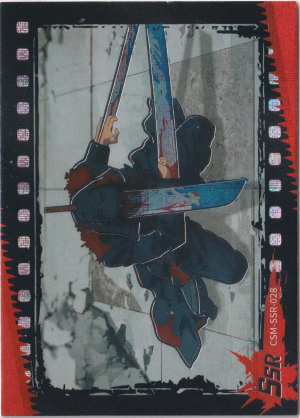 CSM-SSR-028, a chainsaw man trading card from the CSM set
