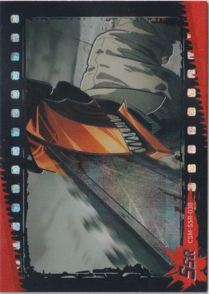 CSM-SSR-030, a chainsaw man trading card from the CSM set