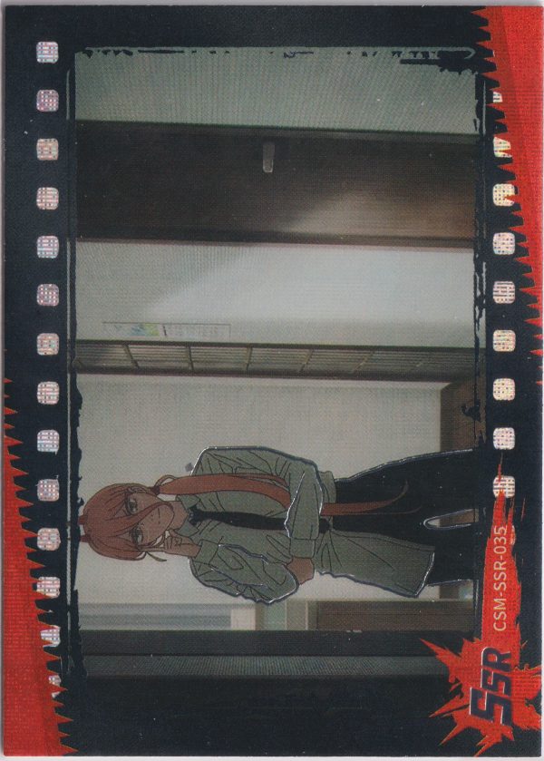 CSM-SSR-035, a chainsaw man trading card from the CSM set
