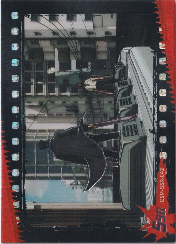 CSM-SSR-042, a chainsaw man trading card from the CSM set
